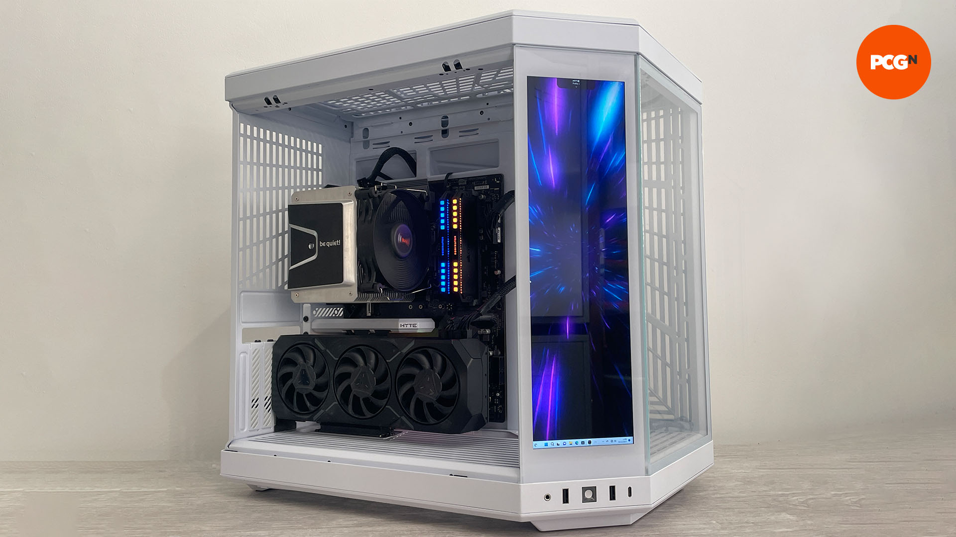 Building in the STUNNING HYTE Y60 PC Case 