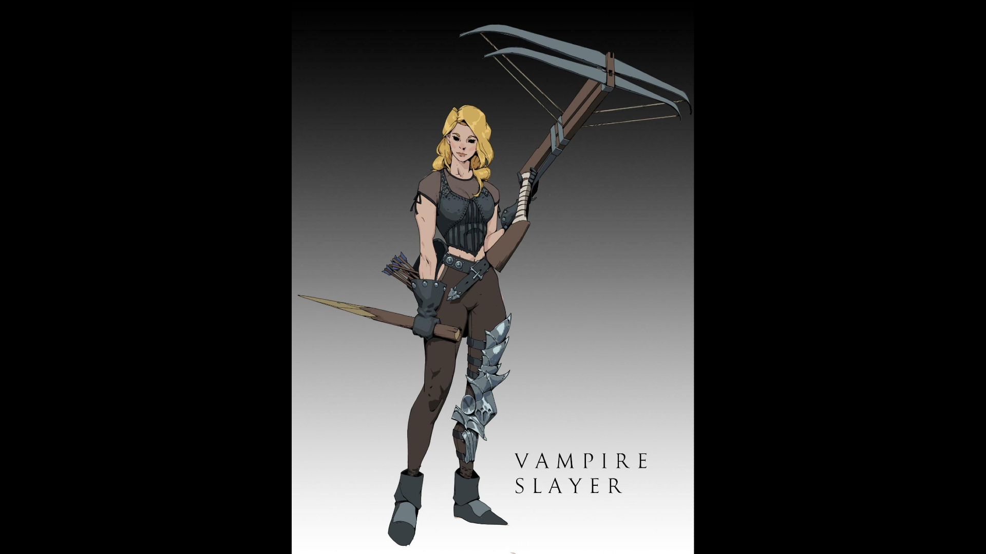 V Rising concept art of Buffy the Vampire Slayer