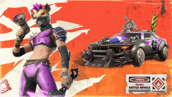 Fortnite weapons - Ringmaster Scarr and her modified car.