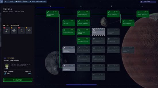 Actualización de Kerbal Space Program 2 For Science: el nuevo árbol tecnológico que llega al juego de simulación espacial.