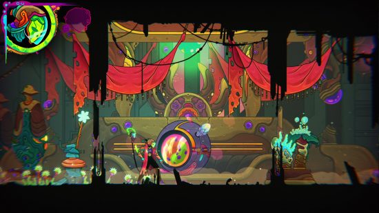 The best game of Steam Spring Sale 2024 - Ultros, a stylish and beautiful 2D action-platformer.