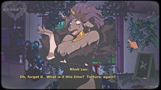 Rhok’zan, the main eldritch love interest in Sucker For Love: Date to Die For, one of the best dating sims.