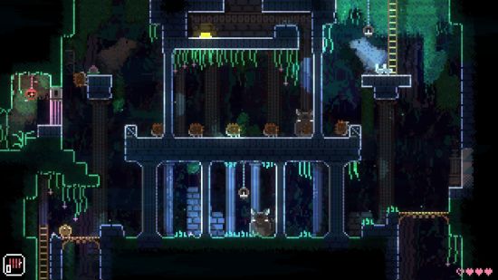 The best laptop games: Animal Well is a pixelated platformer with more puzzles than you can imagine