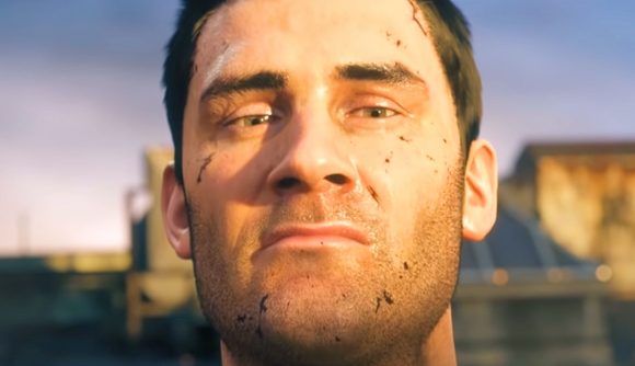Dying Light Steam players: a tired man looks dejected with the sun bouncing off his face