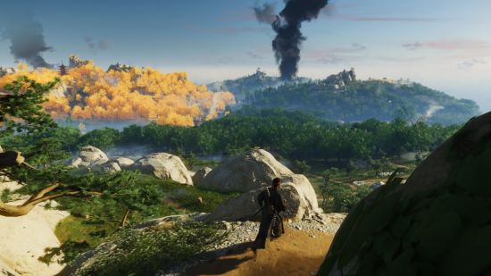 Ghost of Tsushima PC review: the sprawling and colorful island of Tsushima.