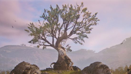 The tree of Yggdrasil as it appear once you find all the Hellblade 2 face locations.