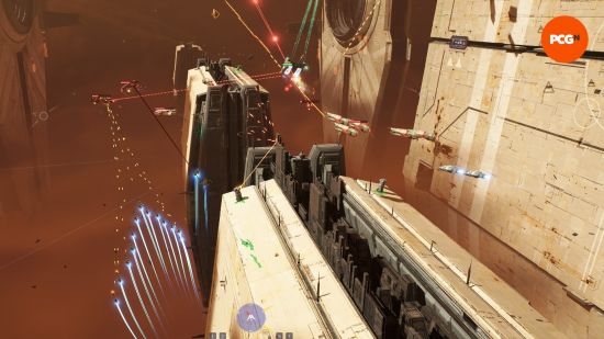 Homeworld 3 review: a large-scale space battle.