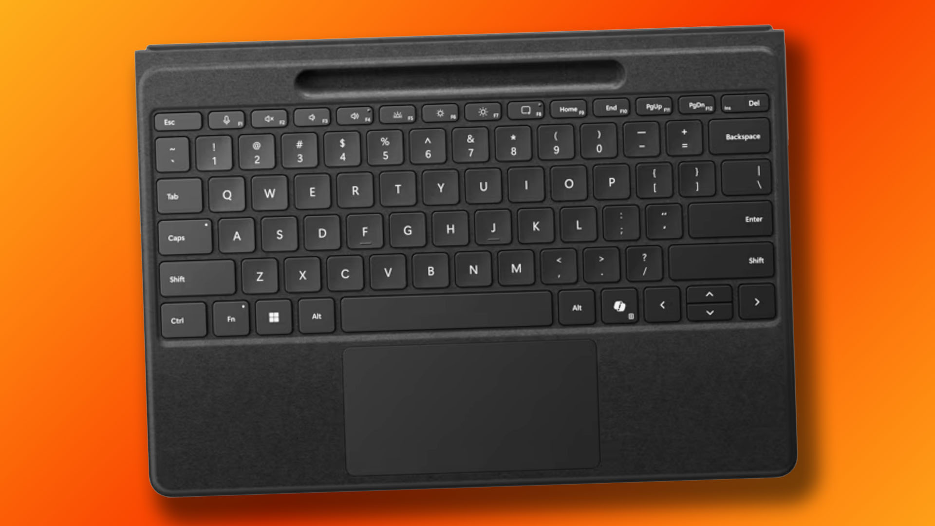 Microsoft Surface Pro Flex Keyboard with AI key - black model