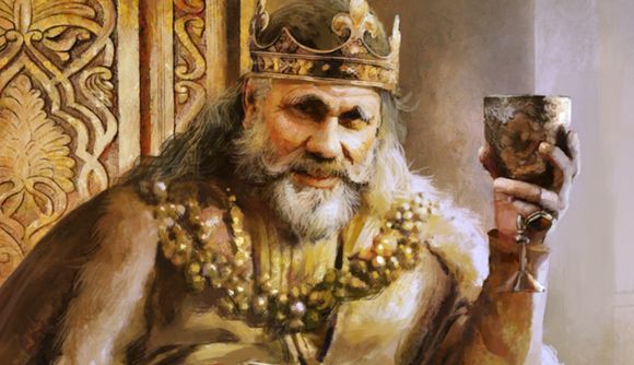 Best Civilization 6 rival deepens gameplay with huge new DLC out now: A happy king toasts you in key art from Old World.