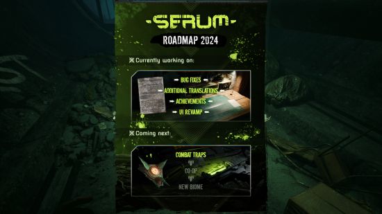 The early access roadmap for Serum.