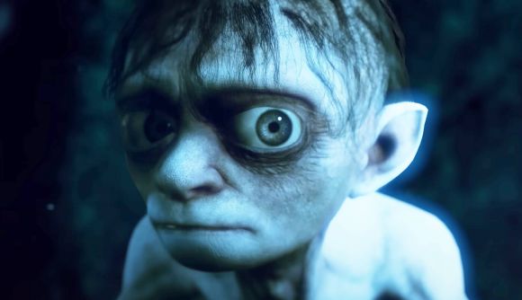 2023's worst-rated game just turned one, and no one even noticed: A humanoid creature with thinning hair and big eyes, with pointed ears, looks into the camera, moonlight shining on its face