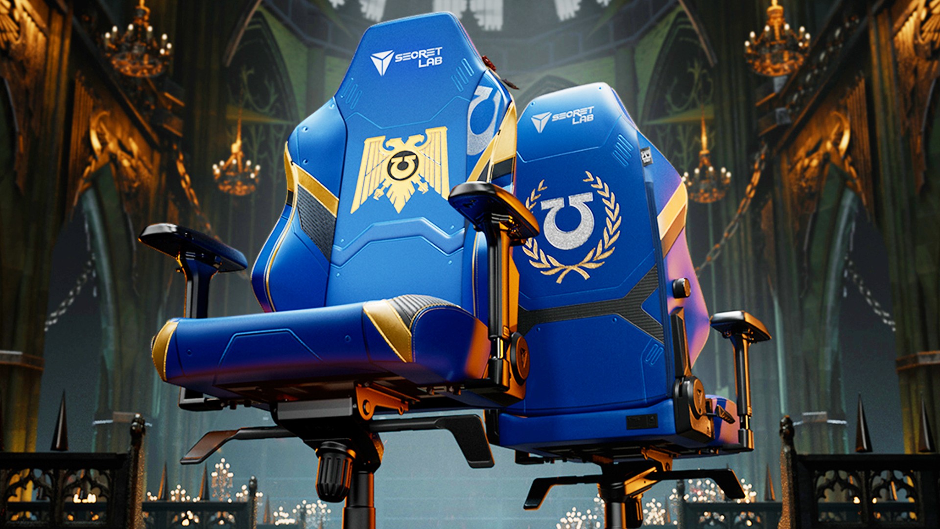 Secretlab just dropped a Warhammer 40,000 gaming chair, and we love it