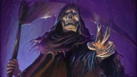 Talisman Digital Edition Humble Bundle artwork showing the Reaper from the Reaper expansion.