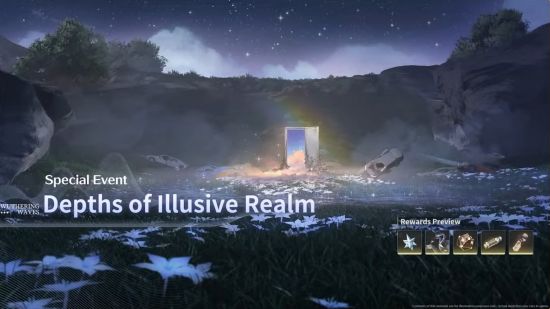 The Depths of Illusive Realm Wuthering Waves event, shown in the Reveal Livestream
