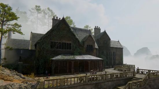 Black Ops 6 safehouse: an old abandoned manor.