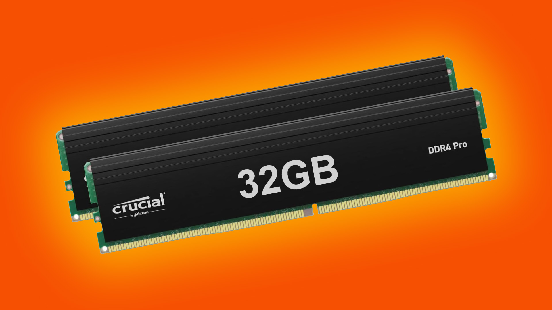 Upgrade to 32GB of Crucial RAM for just $57 with this Amazon deal