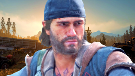 Days Gone 2 not happening: A man with a beard on a motorbike from zombie survival RPG Days Gone