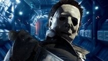Grab DBD with 60% off ahead of upcoming anniversary celebration event: Michael Myers stands on the deck of the Nostromo in Dead by Daylight.
