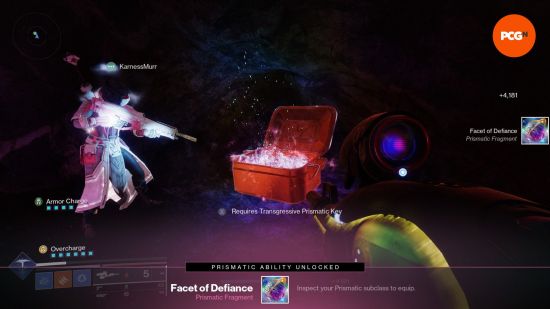 Destiny 2 Facet of Defiance fragment location chest