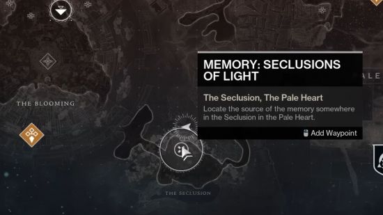 Destiny 2 Facet of Dominance map location