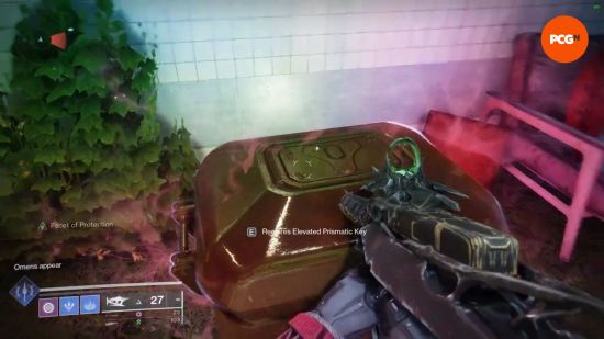 Destiny 2 Facet of Grace location: the chest in the Pale Heart