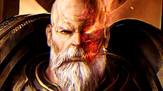 Diablo rival Wolcen set to pull multiplayer support and end development - A bald man with a long white beard wearing heavy armor.