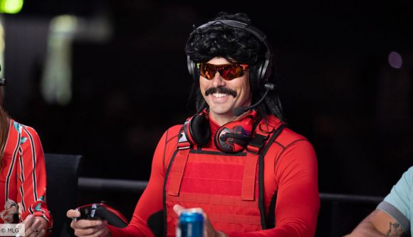 Dr Disrespect confirms Twitch cut ties due to his messages to a minor: Dr Disrespect smiles at an event.