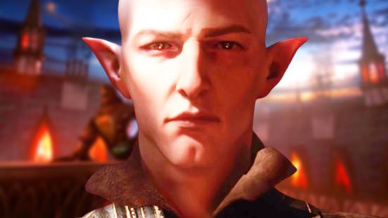Dragon Age Dreadwolf name changed: A character with a stern face from BioWare RPG Dragon Age Dreadwolf