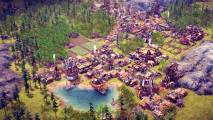 Endzone Steam strategy game: A small town from Steam strategy game Endzone