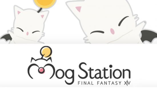 The Mogstation logo, from the site where you can claim your FF14 Twitch drops codes.