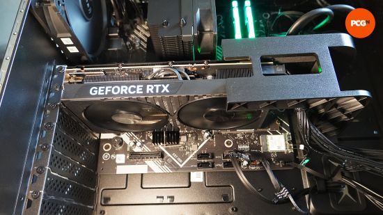 HP Omen 40L review: Nvidia GeForce RTX 4060 Ti graphics card and micro-ATX motherboard