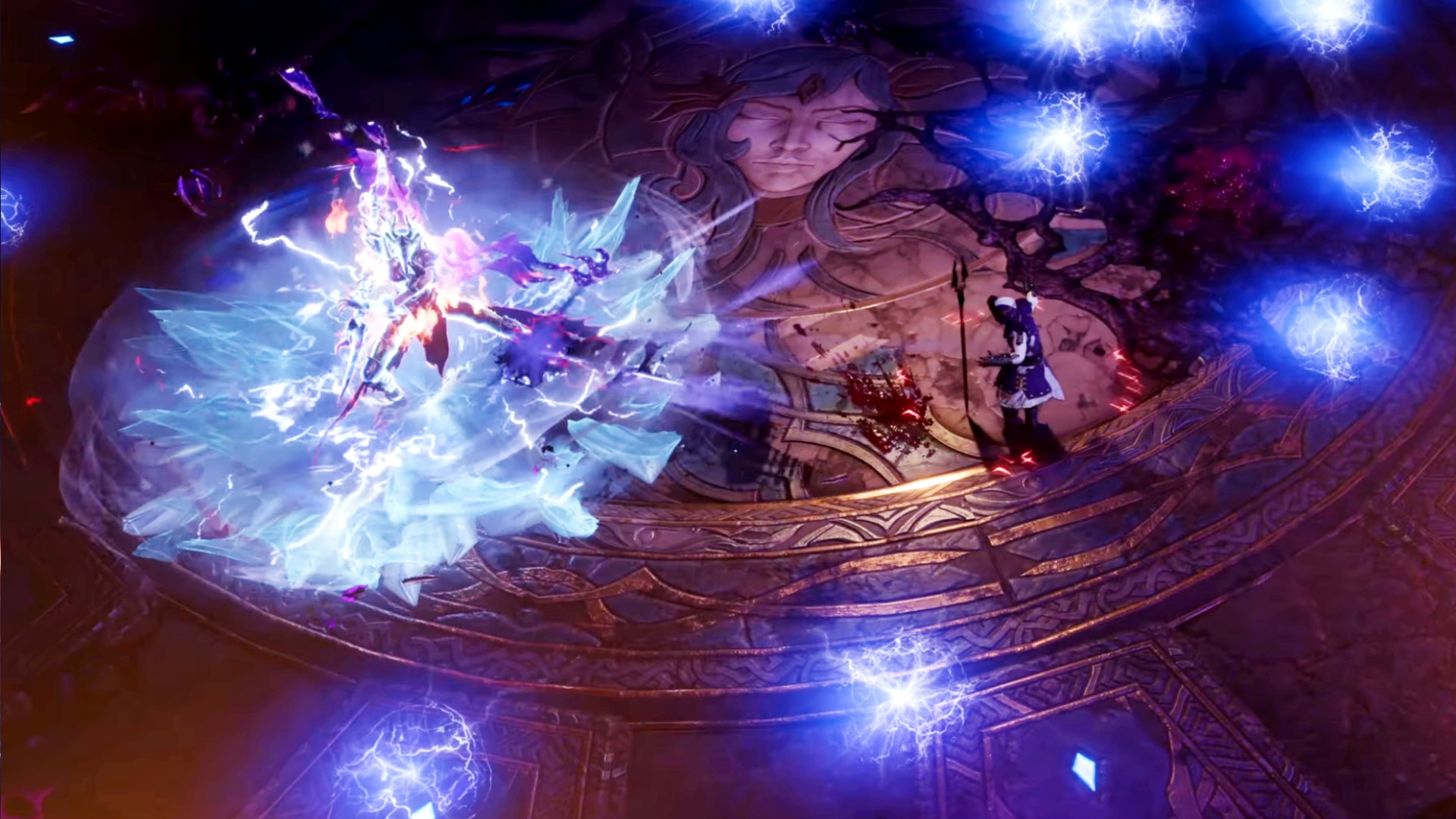 Last Epoch Harbingers of Ruin - A player fights one of the new Harbinger bosses.