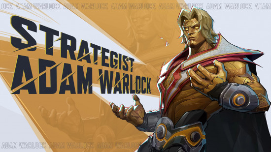 Marvel Rivals characters: Adam Warlock with his golden skin