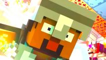 New Minecraft update Tricky Trials: A blocky hero in armor from survival game Minecraft