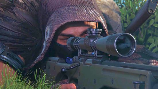 Steam Next Fest most popular games: a sniper in some grass