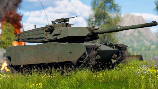 War Thunder Challenger disaster apology: an olive green tank