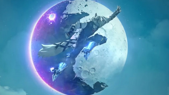 Zenless Zone Zero release date: Lycaon leaps past the moon using his super-powered boots.