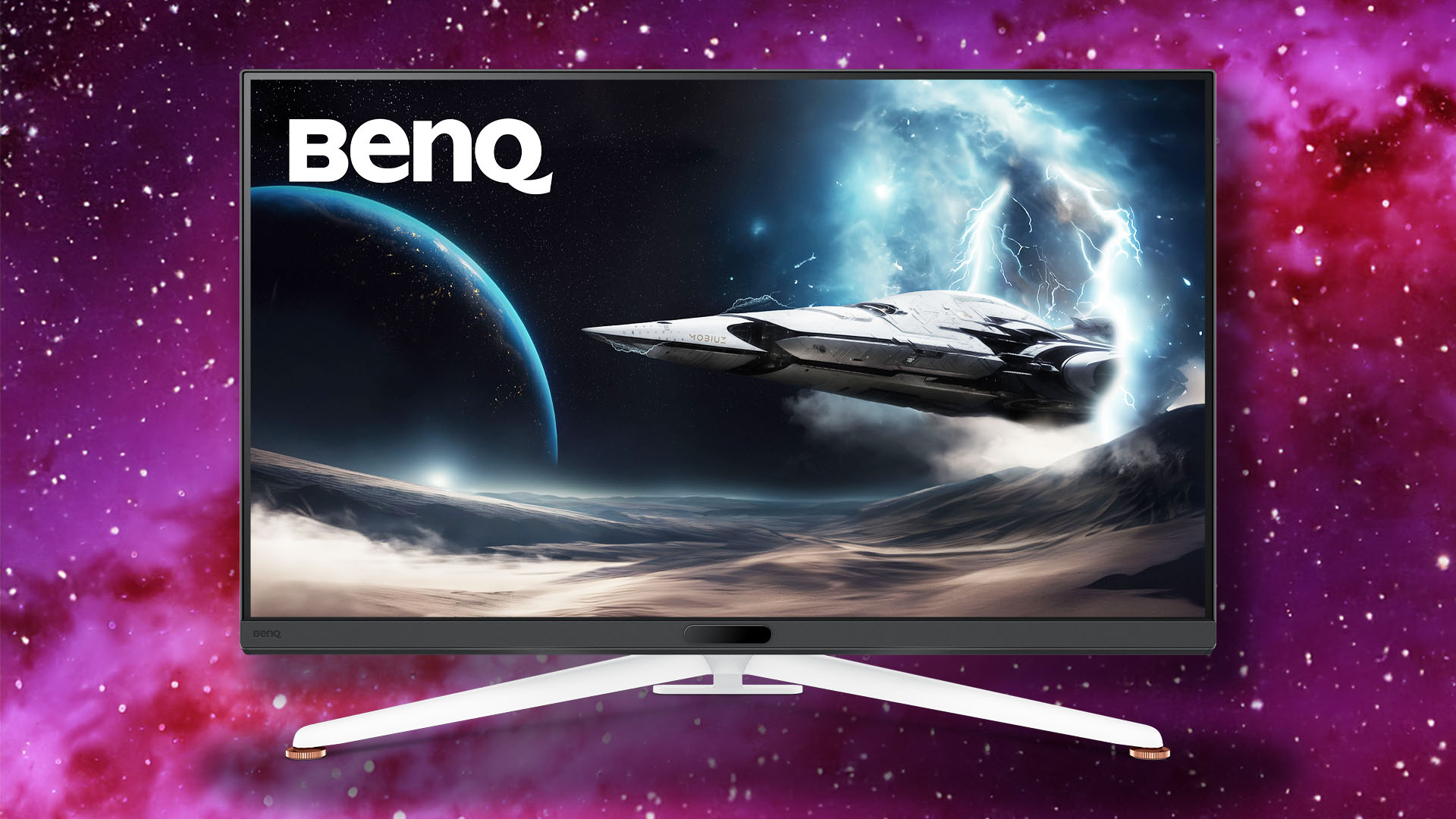 BenQ's new 4K miniLED gaming monitor helps you see in the dark