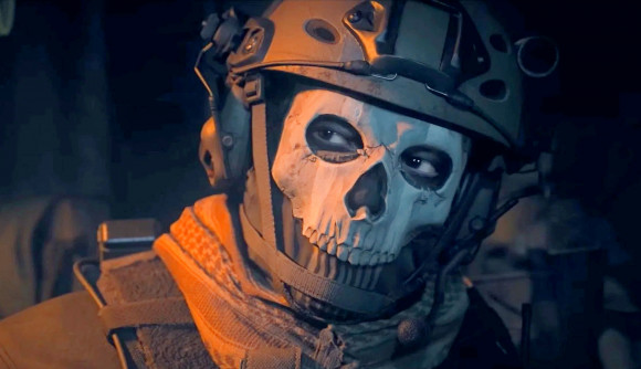 Call of Duty SBMM: Ghost from Modern Warfare 3 looking to the side while wearing his trademark skull balaclava