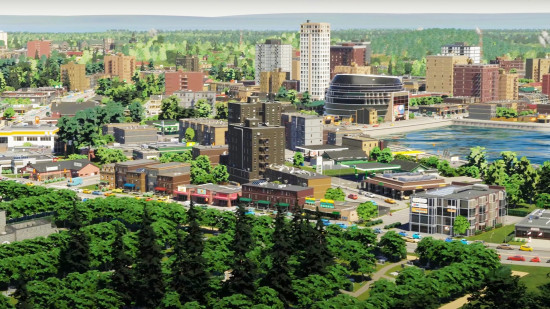Cities Skylines 2 update: A huge leafy town from city building game Cities Skylines 2