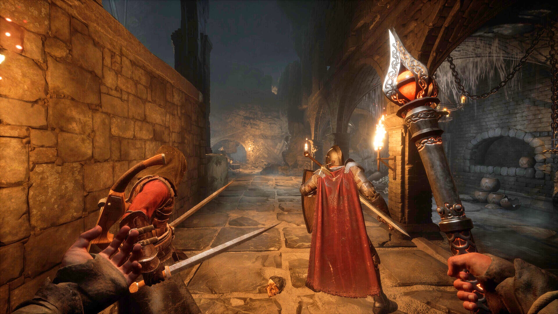 Dungeonborne Steam playtest new: Fantasy warriors in Steam RPG Dungeonborne