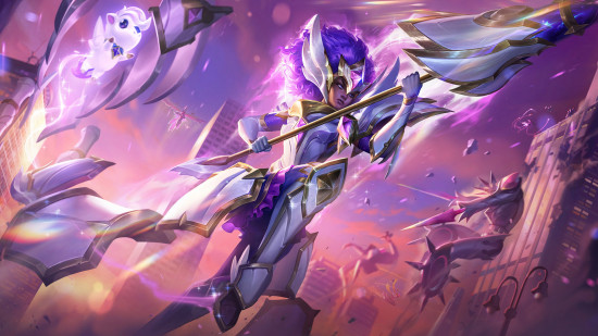 LoL skins sale: Star Guardian Rell with her purple colorway
