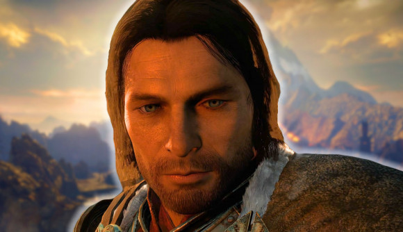 Middle-Earth Shadow of War Steam summer sale: a man with long brown hair
