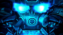 Stalcraft X patch notes July 25 bring big changes to the resurgent free Steam MMO - A soldier in a metallic suit with glowing blue eyes.