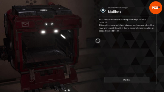 The First Descendant mailbox to claim Twitch drops rewards