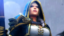 World of Warcraft cross-realm trading disabled as The War Within issues continue - Jaina, a mage in a blue and gold hood.