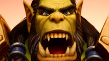 World of Warcraft The War Within pre-patch arrives to immediate critical issue - An orc yells.