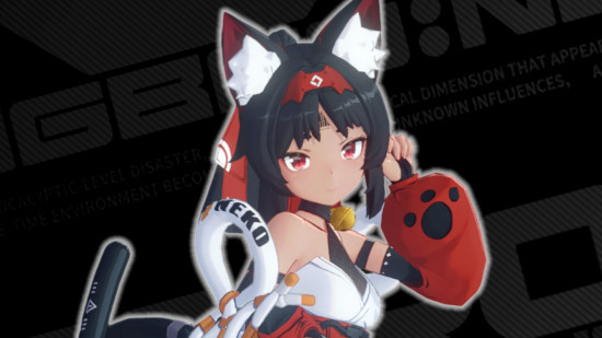 Best ZZZ Nekomata build: Nekomata poses with her hands, or paws, clawed.