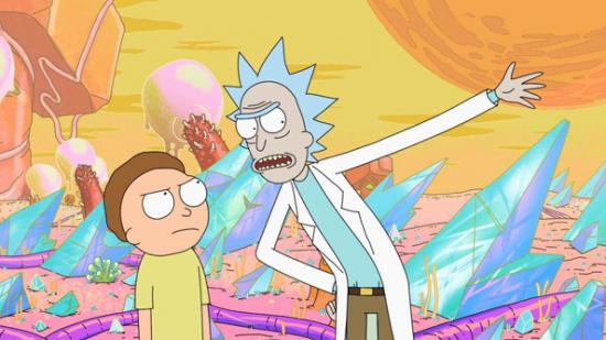The Rick and Morty announcer pack for Dota 2 is available now