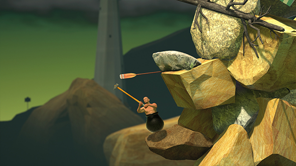 Getting Over It with Bennett Foddy Preview - Bennett Foddy Wants To Hurt  Players With The Trailer For His QWOP Followup - Game Informer
